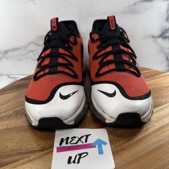 Men’s size 10-Nike Air Max More ‘Habanero Red’ SAMPLE Sneakers AR1944-600 main image 10